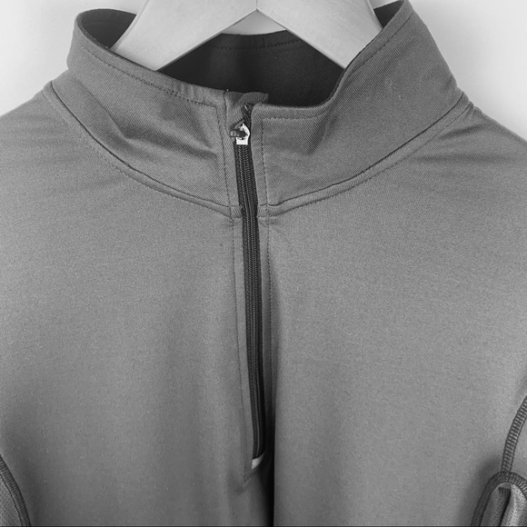 C9 by Champion Duo Dry 1/2 Zip Gray Pullover - Picture 4 of 14